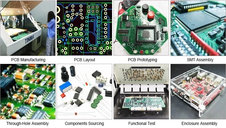 Single Sided Al2O3 Ceramic PCB with Enig Finished Circuit Board