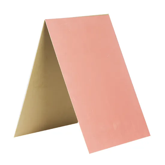 Folha laminada revestida de cobre Fr4 para PCB